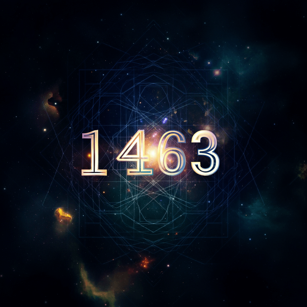 Numerologie 1463 Betekenis ✨