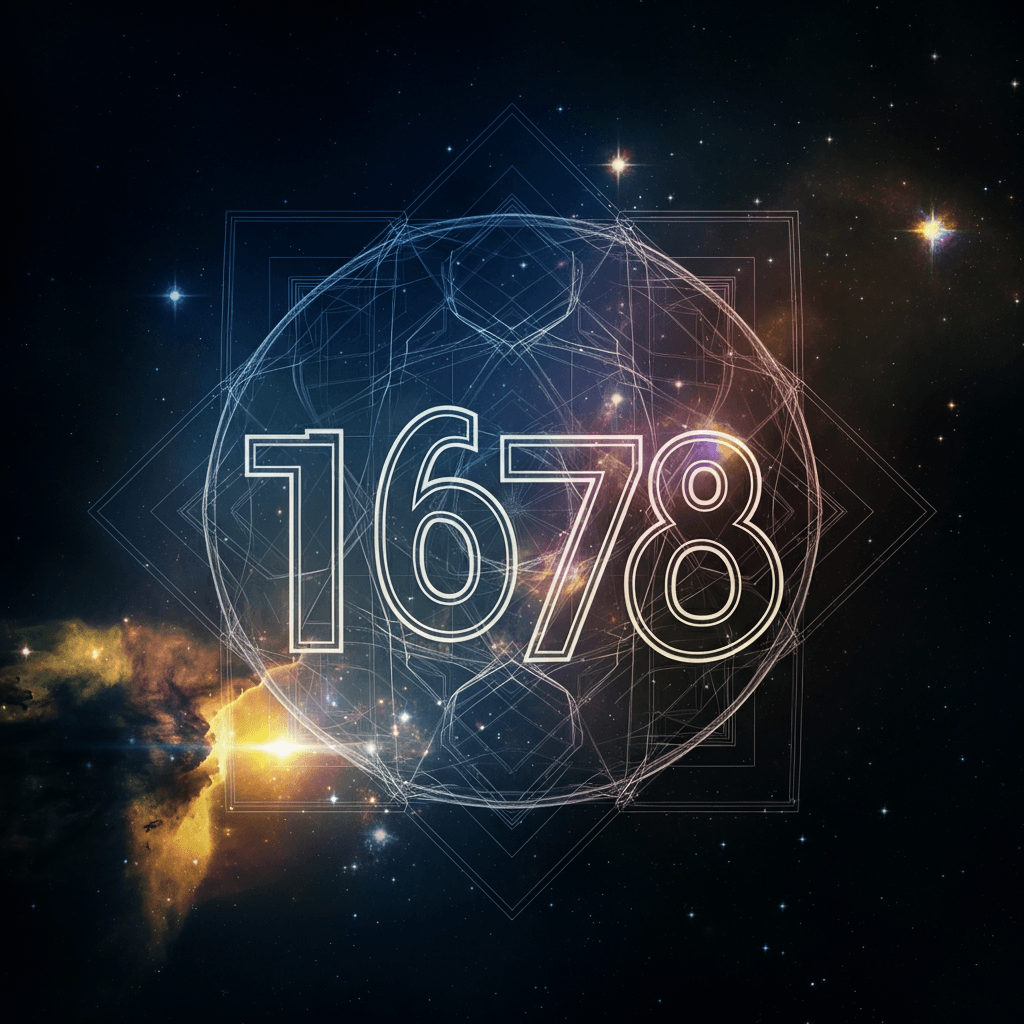 Numerologie 1678 Betekenis ✨