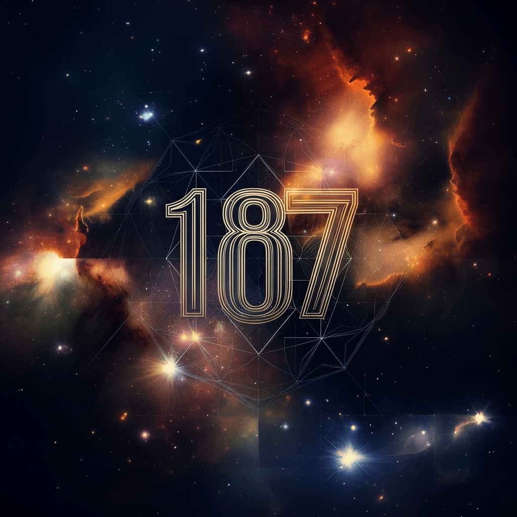 Numerologie 187 Betekenis ✨