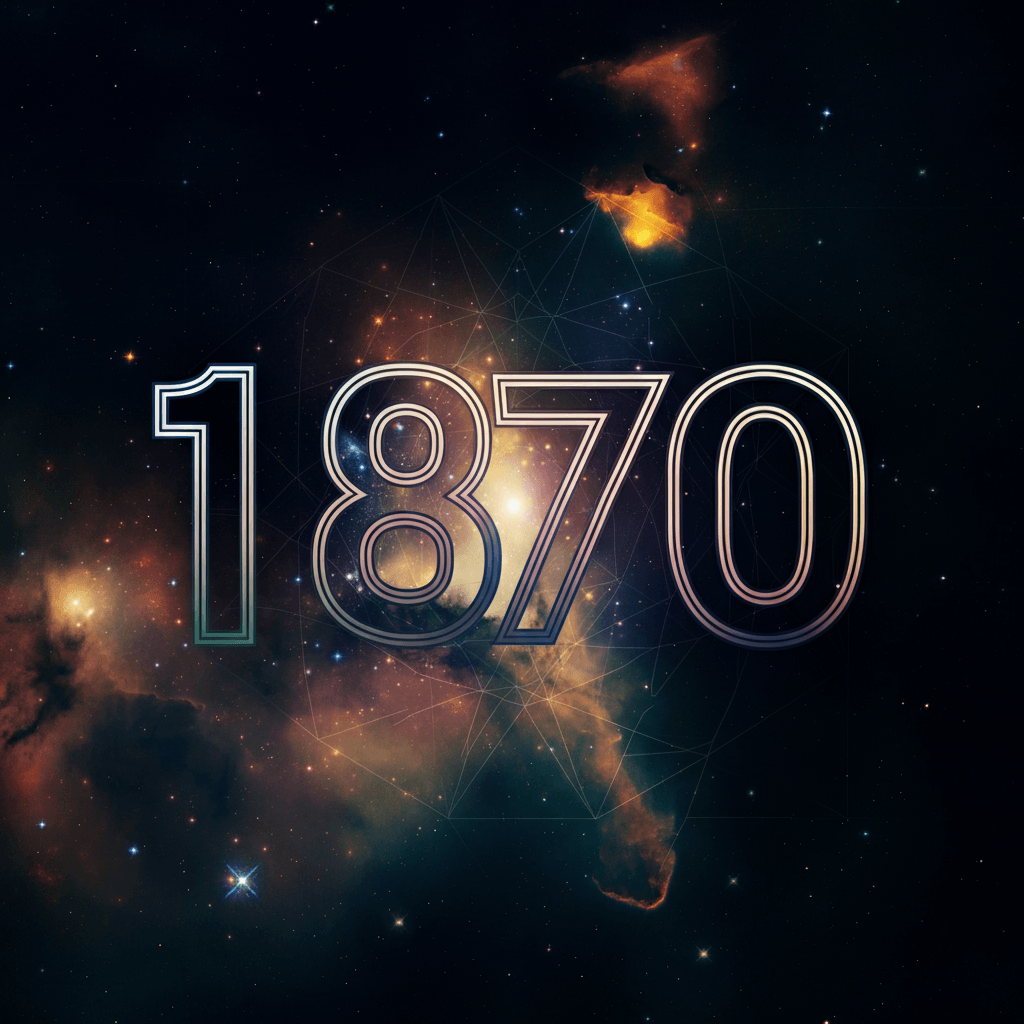 Numerologie 1870 Betekenis ✨