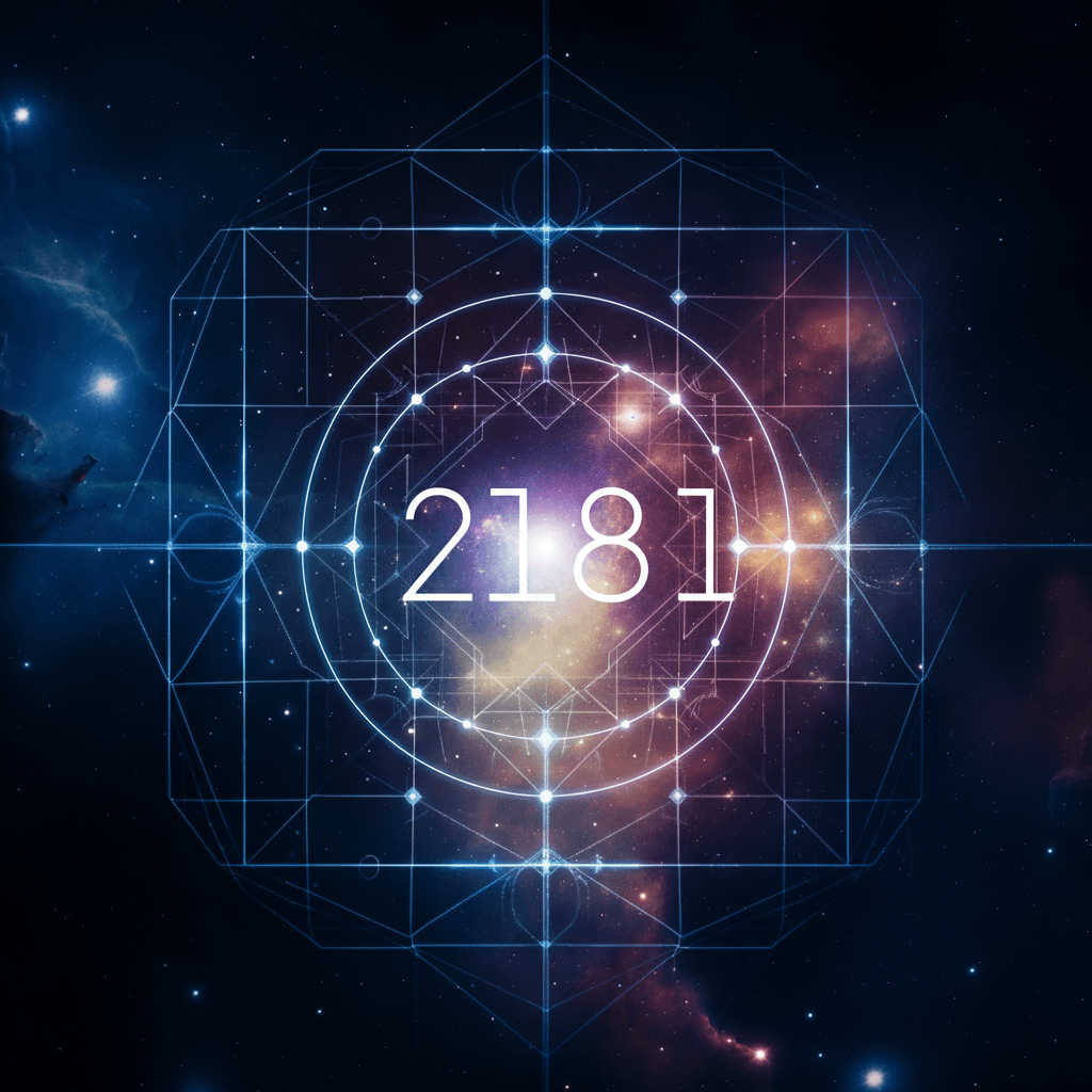 Numerologie 2181 Betekenis ✨