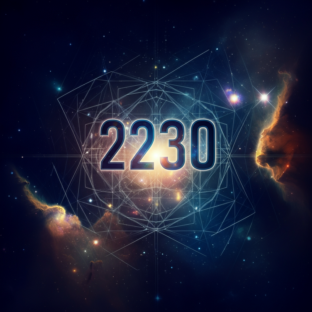 Numerologie 2230 Betekenis (zoals 22:30) ✨