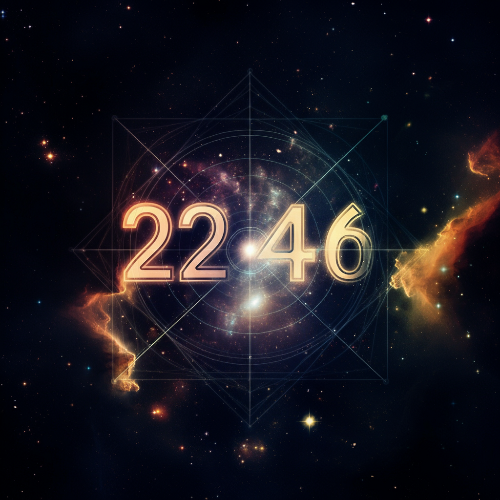 Numerologie 2246 Betekenis (zoals 22:46) ✨