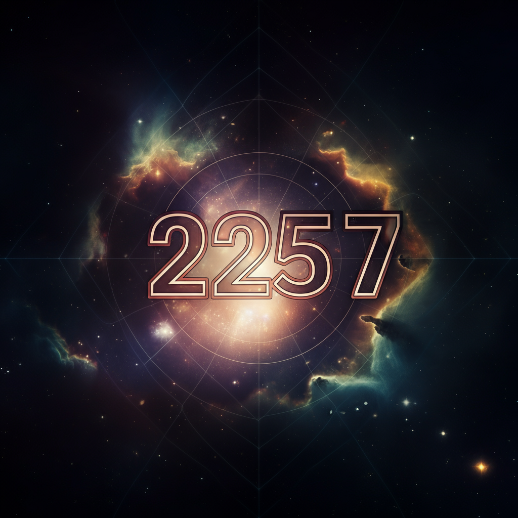 Numerologie 2257 Betekenis (zoals 22:57) ✨