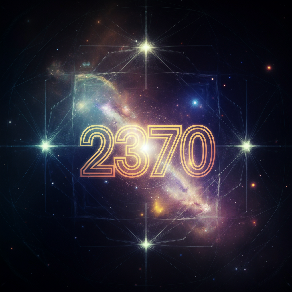 Numerologie 2370 Betekenis ✨