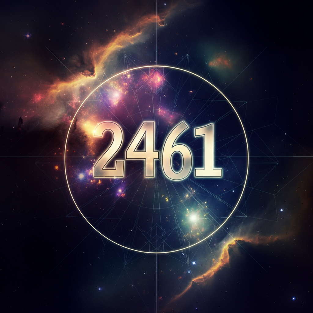 Numerologie 2461 Betekenis ✨