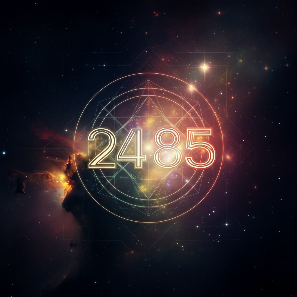 Numerologie 2485 Betekenis ✨