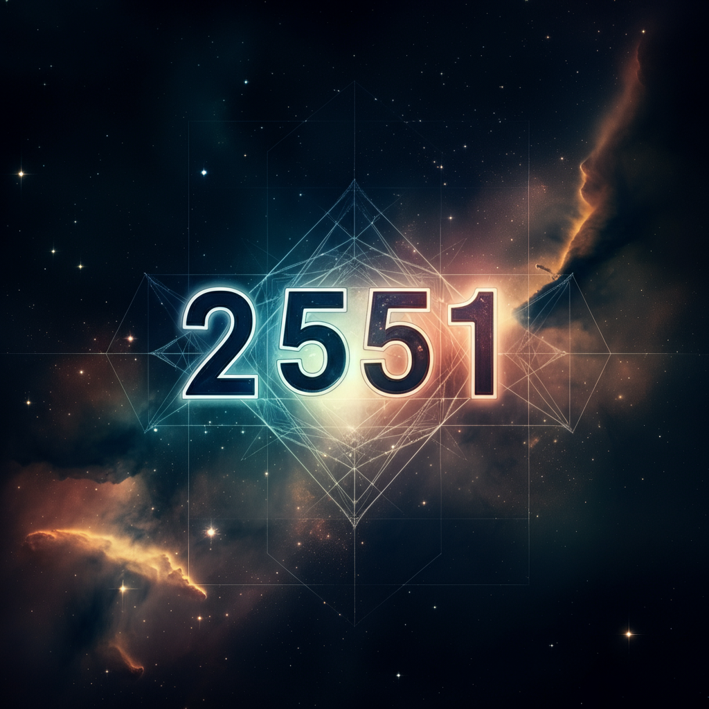 Numerologie 2551 Betekenis ✨