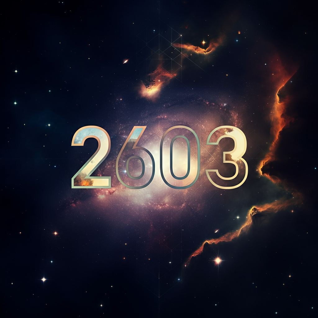 Numerologie 2603 Betekenis ✨