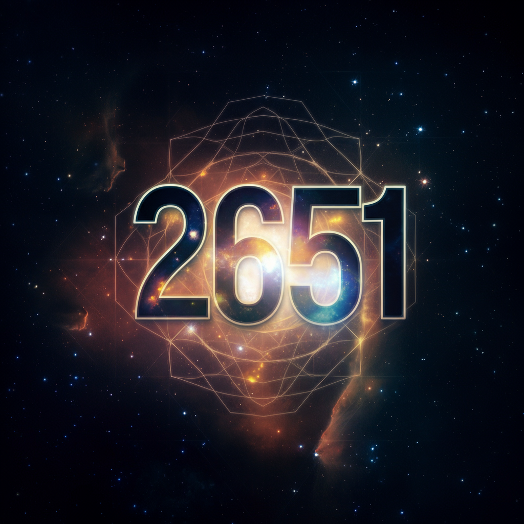 Numerologie 2651 Betekenis ✨