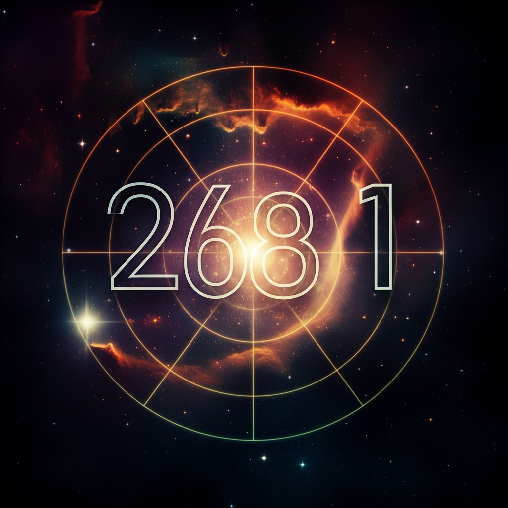 Numerologie 2681 Betekenis ✨