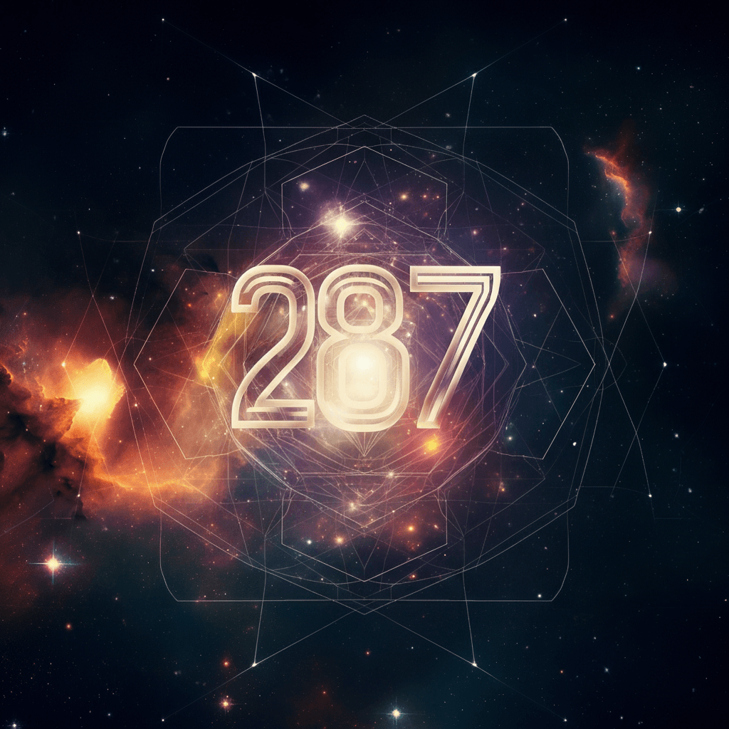 Numerologie 287 Betekenis ✨