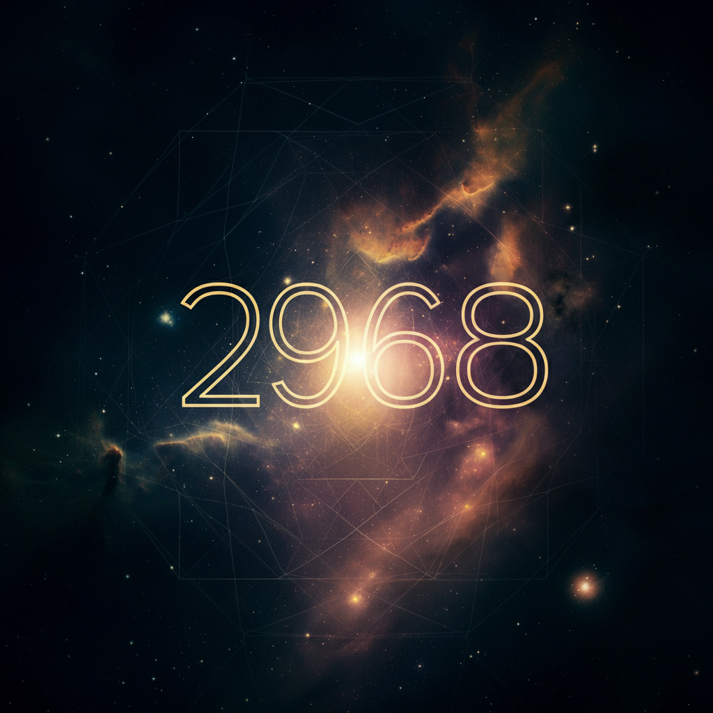 Numerologie 2968 Betekenis ✨