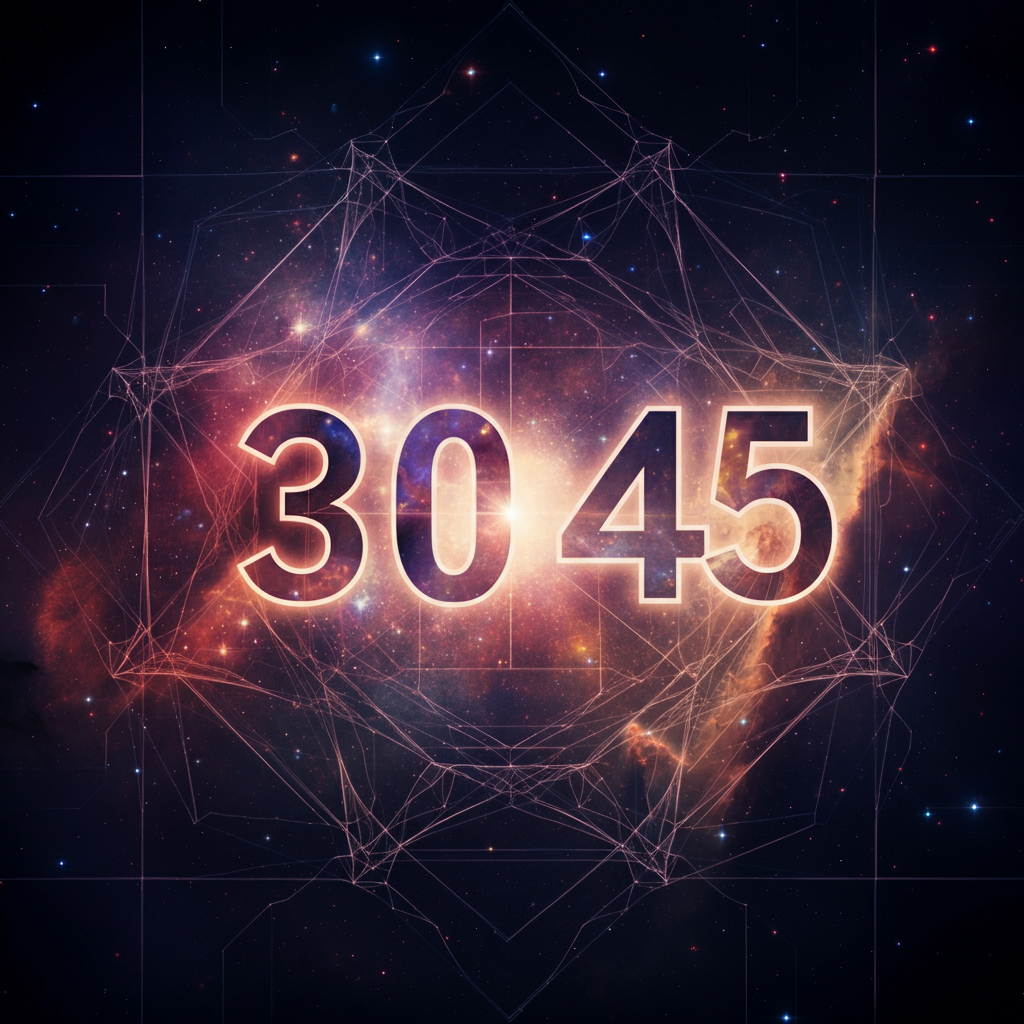 Numerologie 3045 Betekenis ✨