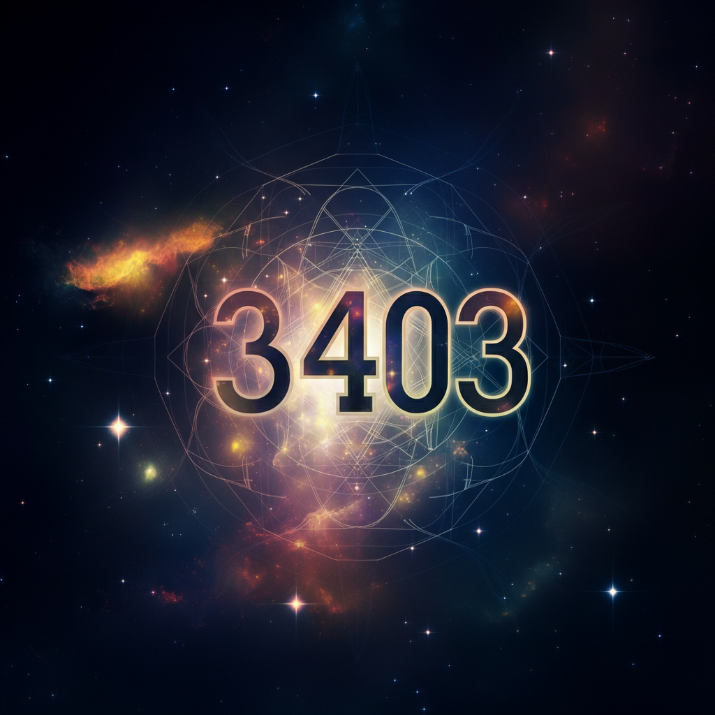 Numerologie 3403 Betekenis ✨