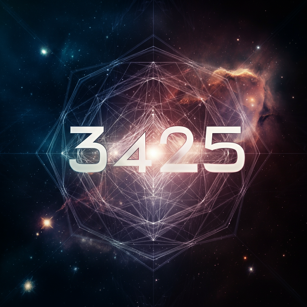 Numerologie 3425 Betekenis ✨