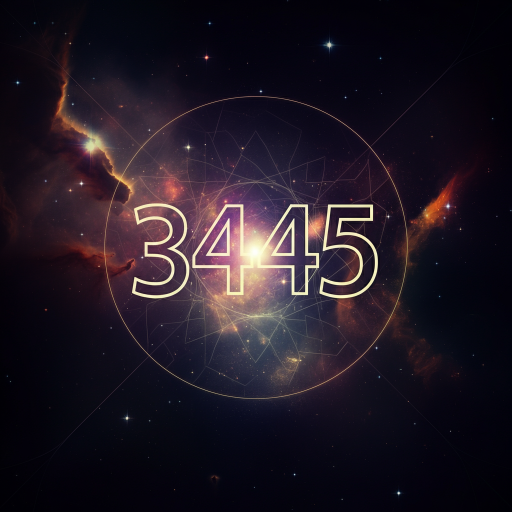 Numerologie 3445 Betekenis ✨