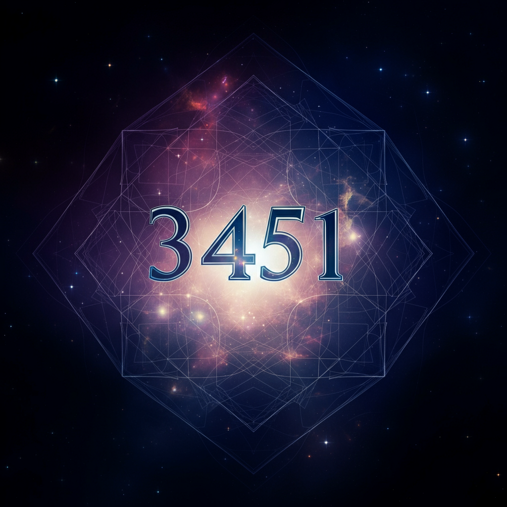 Numerologie 3451 Betekenis ✨