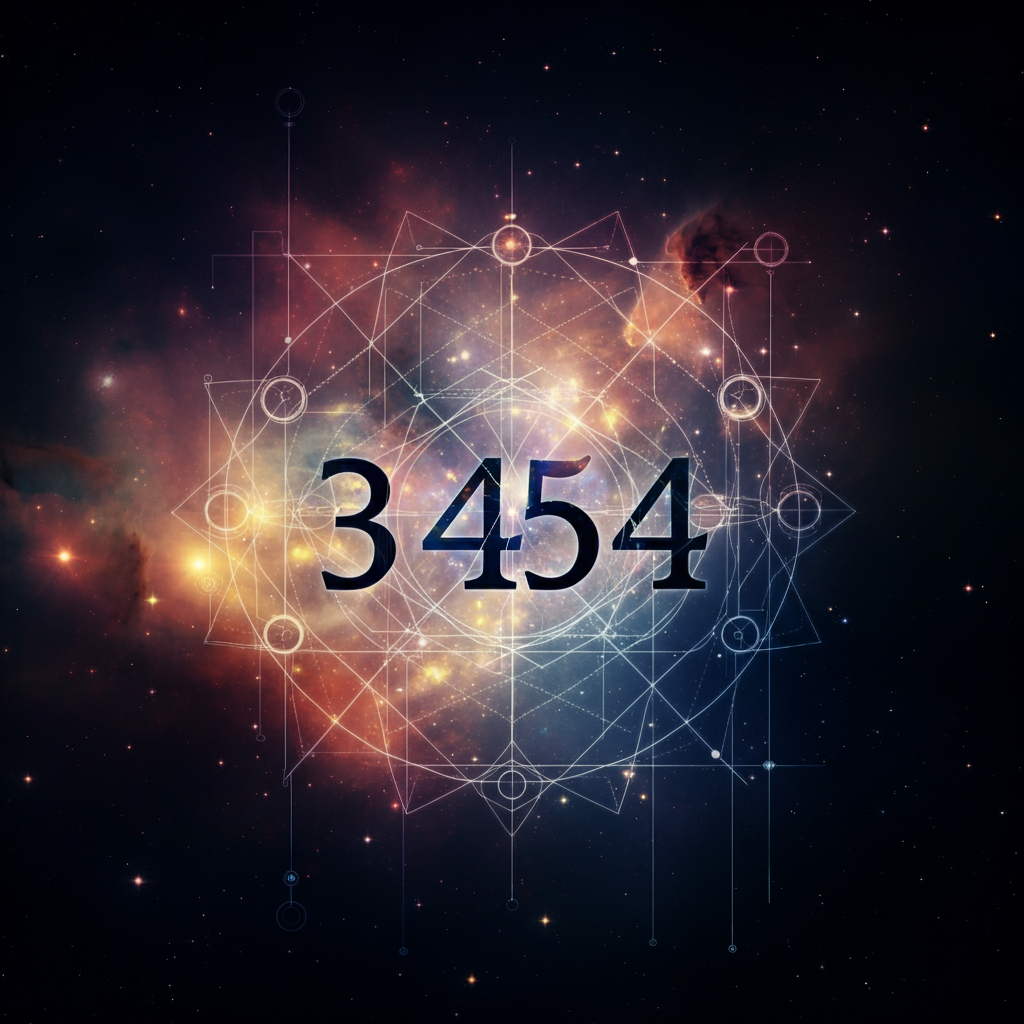 Numerologie 3454 Betekenis ✨