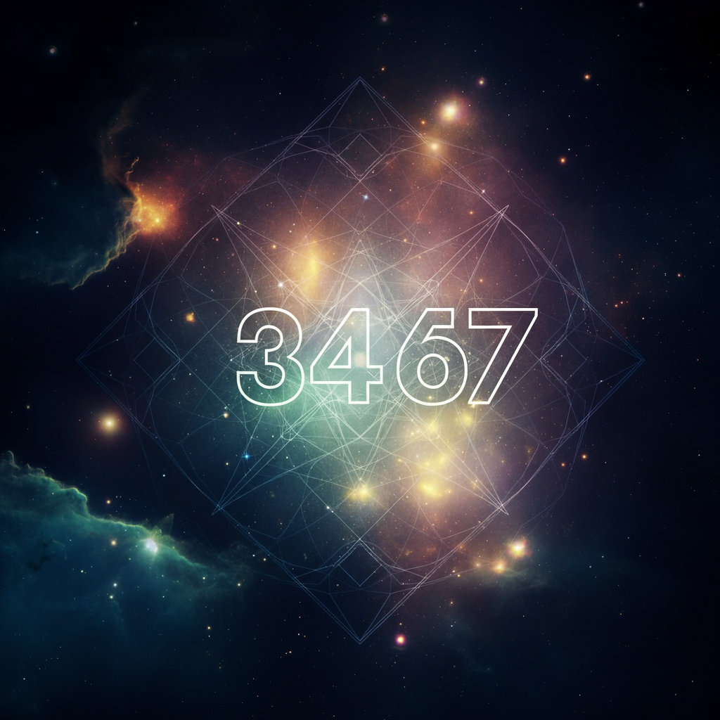 Numerologie 3467 Betekenis ✨