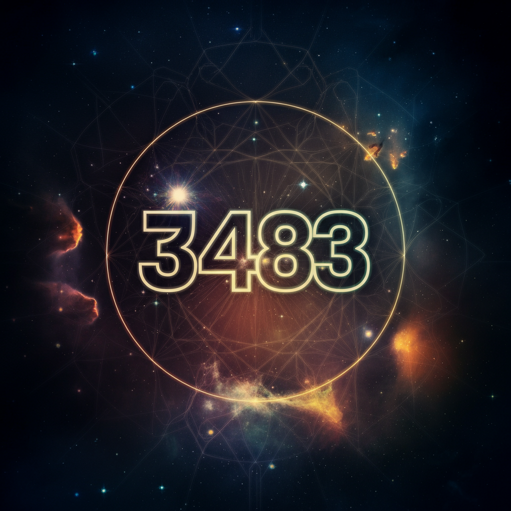 Numerologie 3483 Betekenis ✨