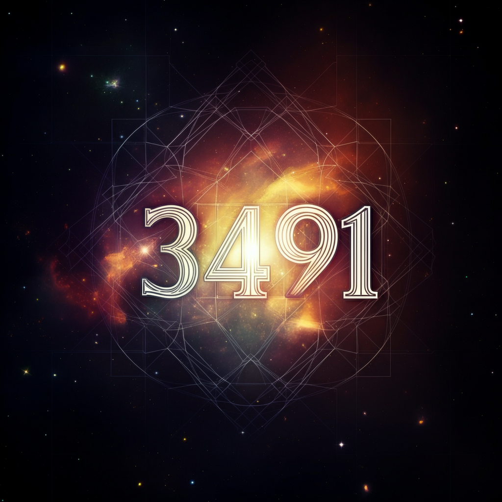 Numerologie 3491 Betekenis ✨