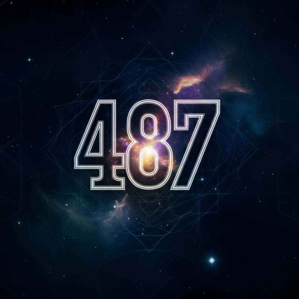 Numerologie 487 Betekenis ✨
