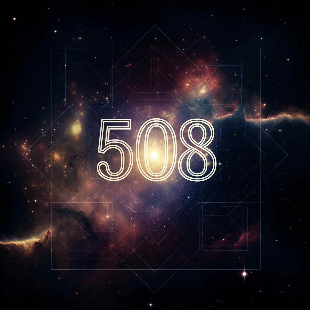 Numerologie 508 Betekenis (zoals 5:08) ✨
