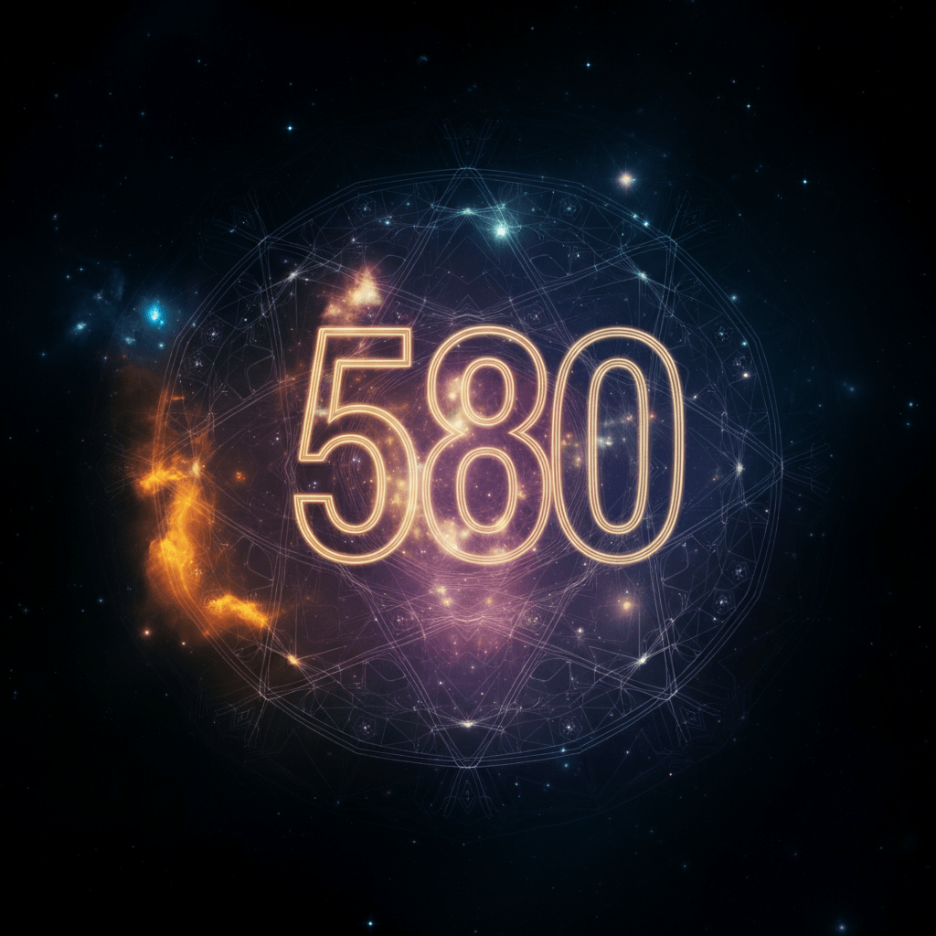 Numerologie 580 Betekenis ✨