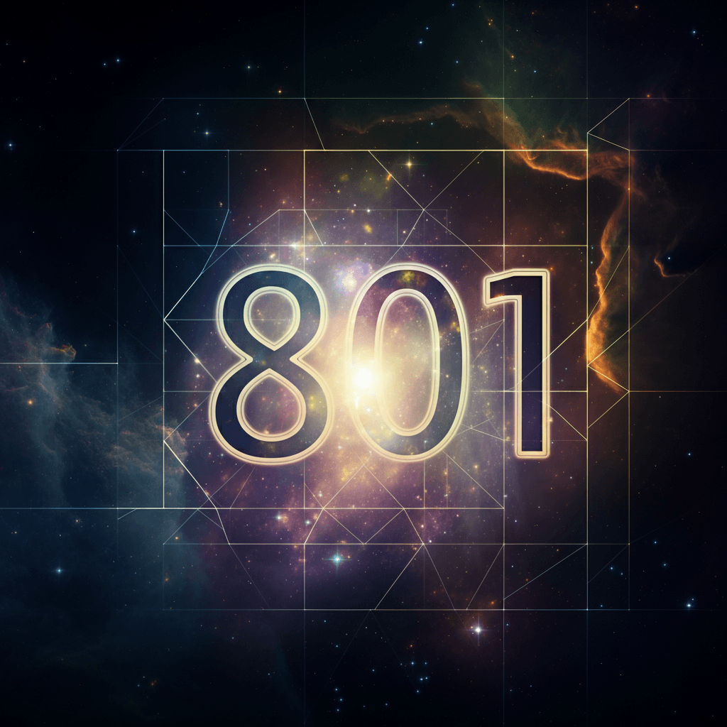 Numerologie 801 Betekenis (zoals 8:01) ✨