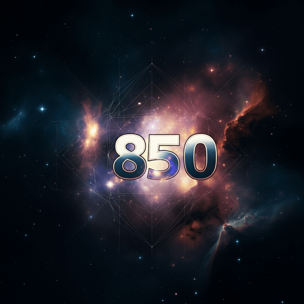 Numerologie 850 Betekenis (zoals 8:50) ✨