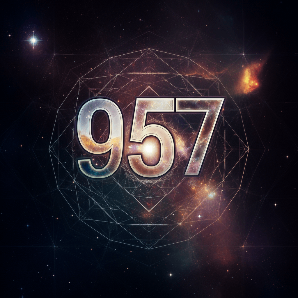 Numerologie 957 Betekenis (zoals 9:57) ✨