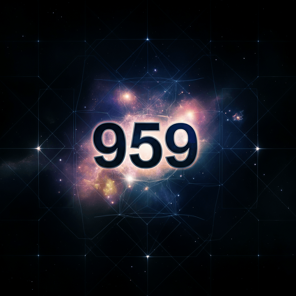 Numerologie 959 Betekenis (zoals 9:59) ✨