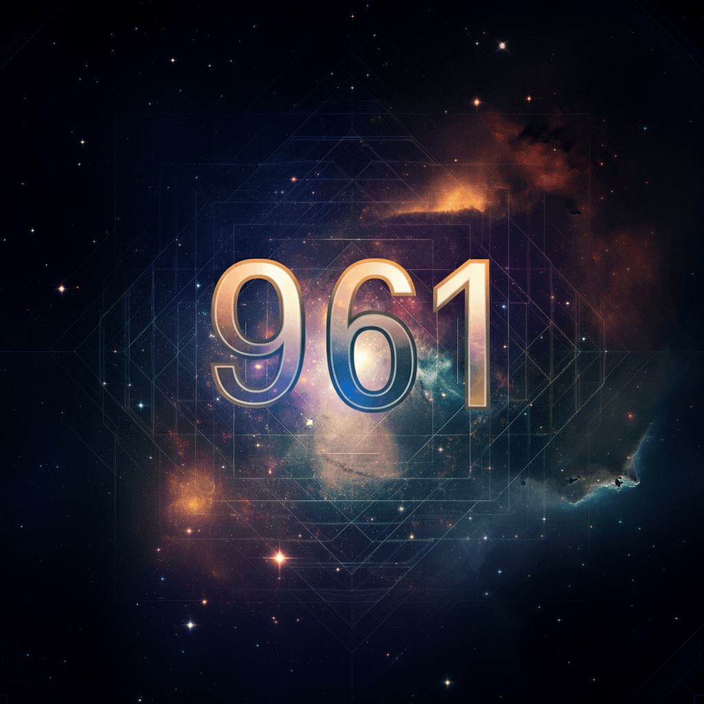 Numerologie 961 Betekenis ✨
