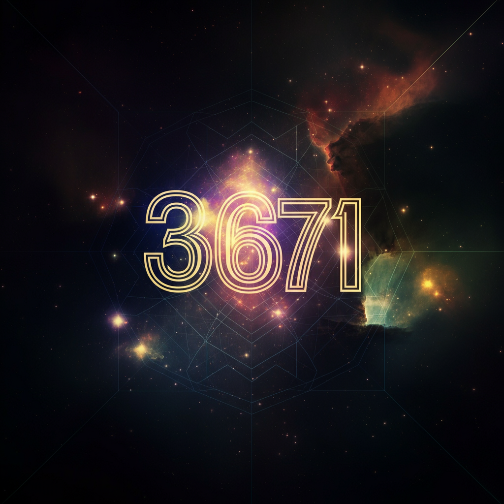 Numerologie 3671 Betekenis ✨