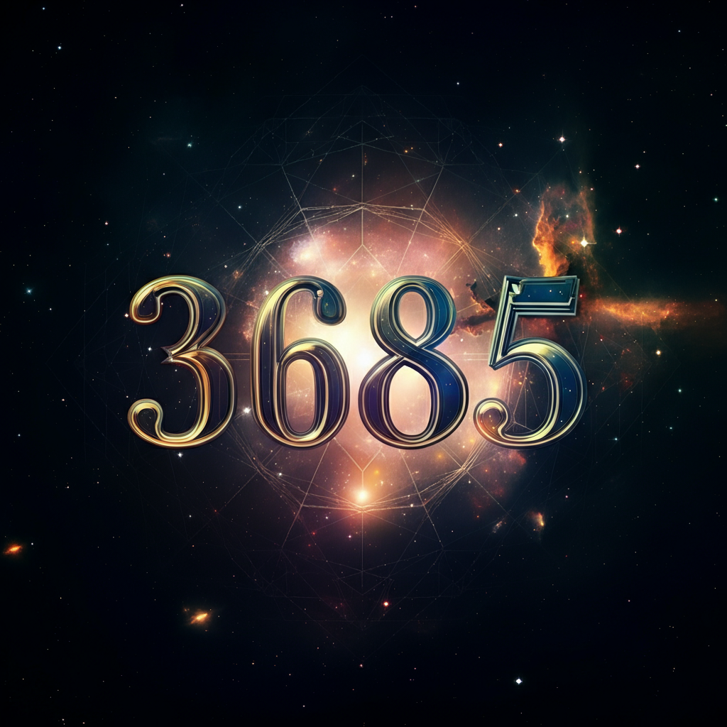 Numerologie 3685 Betekenis ✨