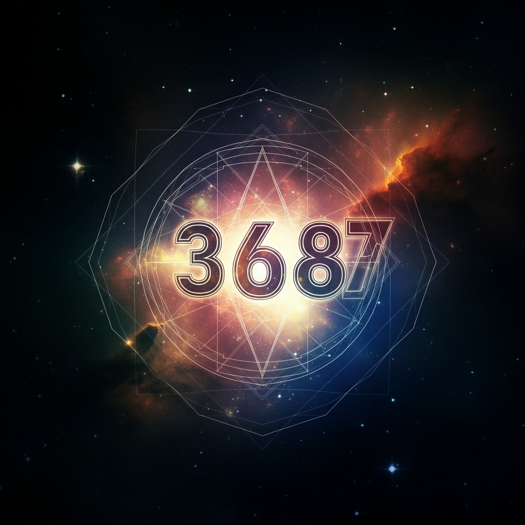 Numerologie 3687 Betekenis ✨