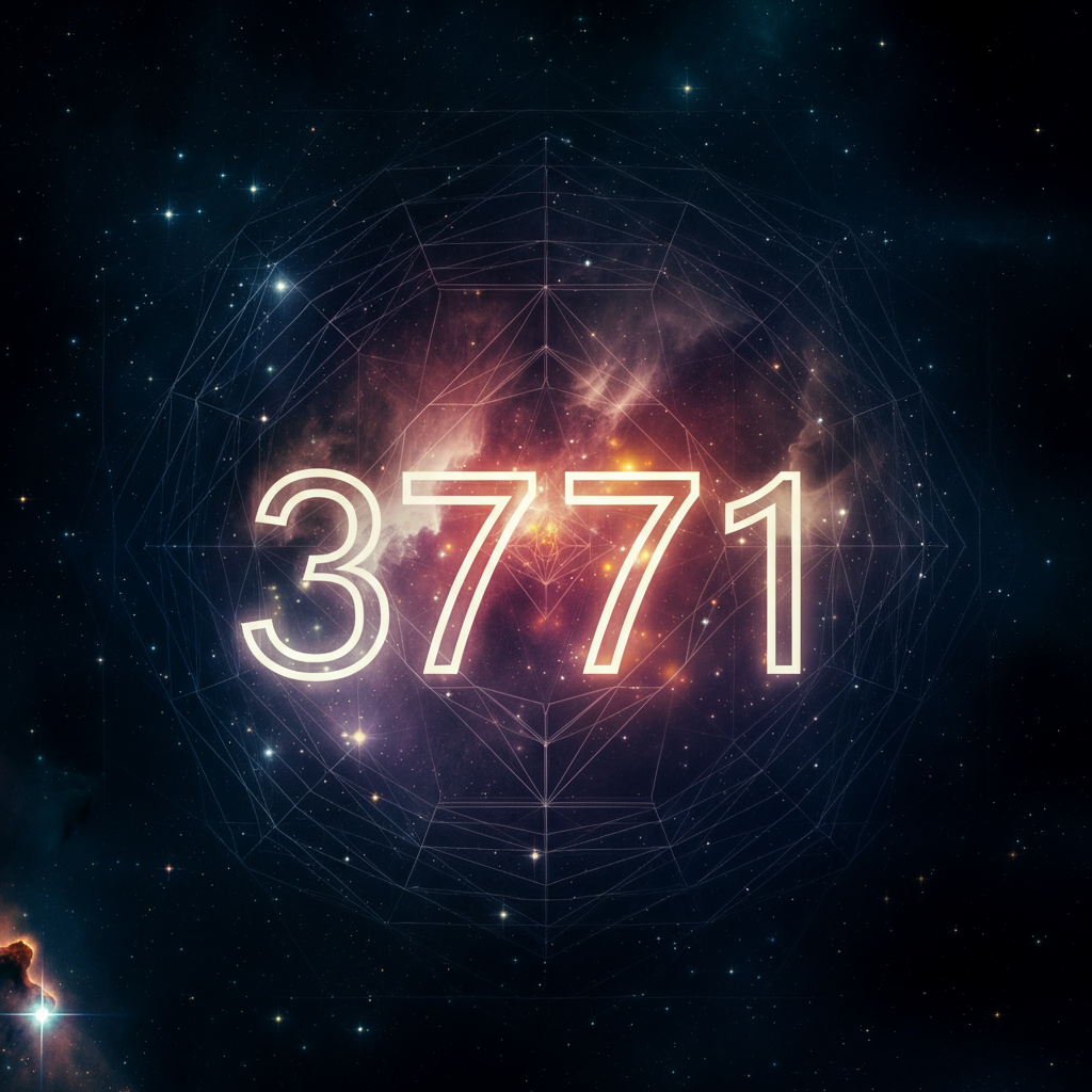 Numerologie 3771 Betekenis ✨