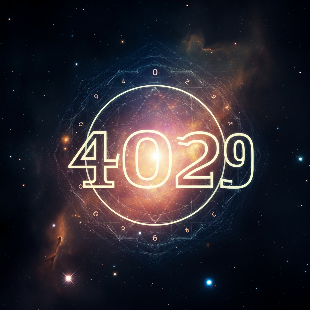 Numerologie 4029 Betekenis ✨