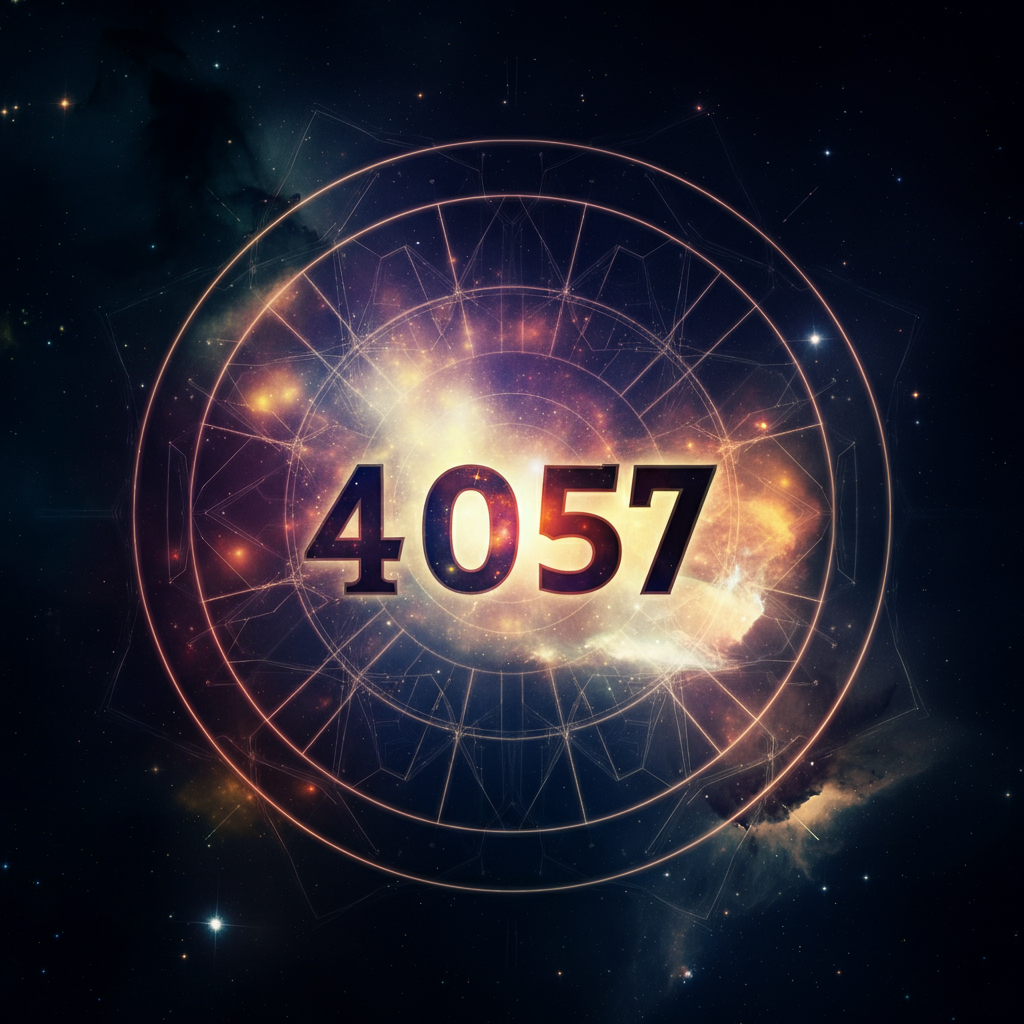 Numerologie 4057 Betekenis ✨