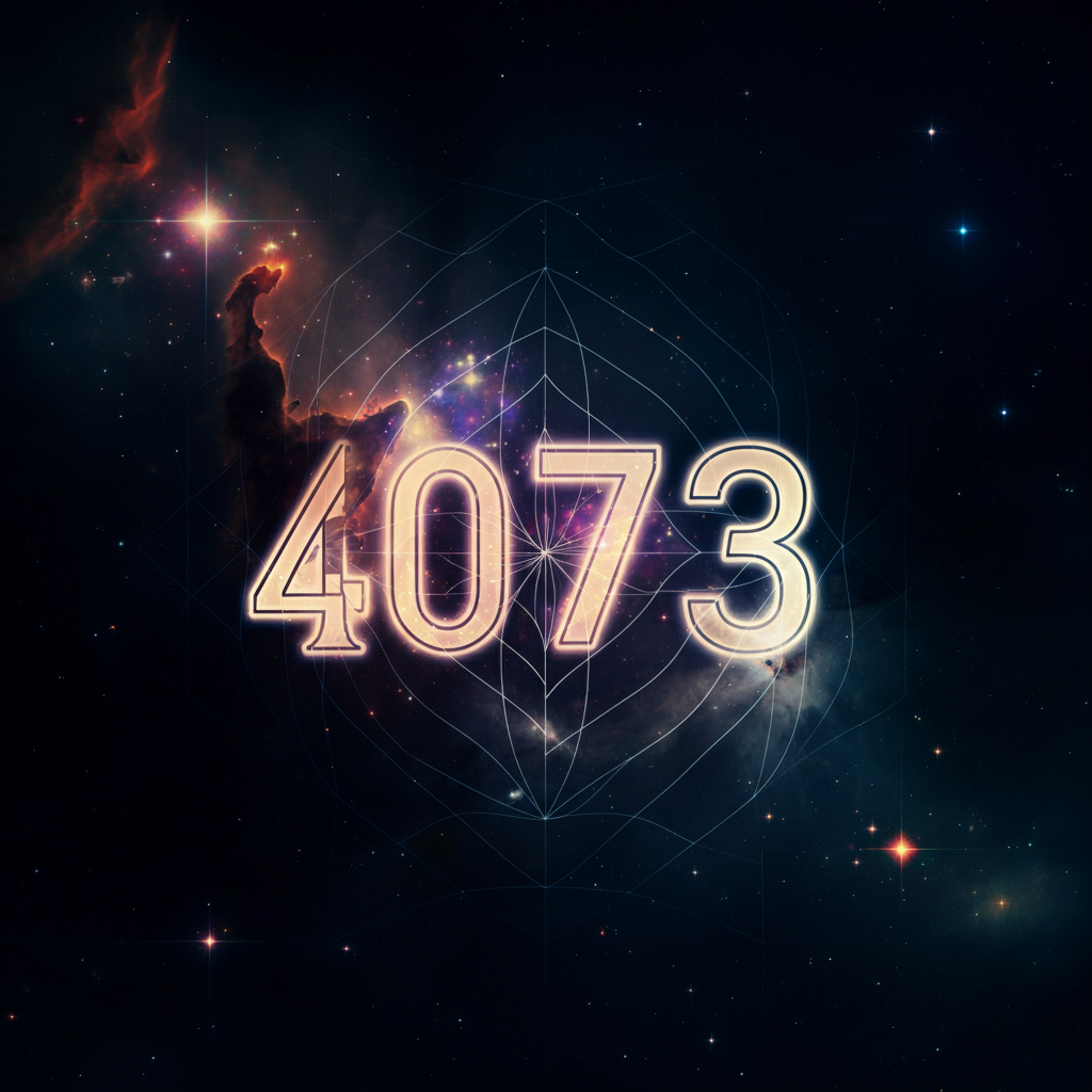 Numerologie 4073 Betekenis ✨