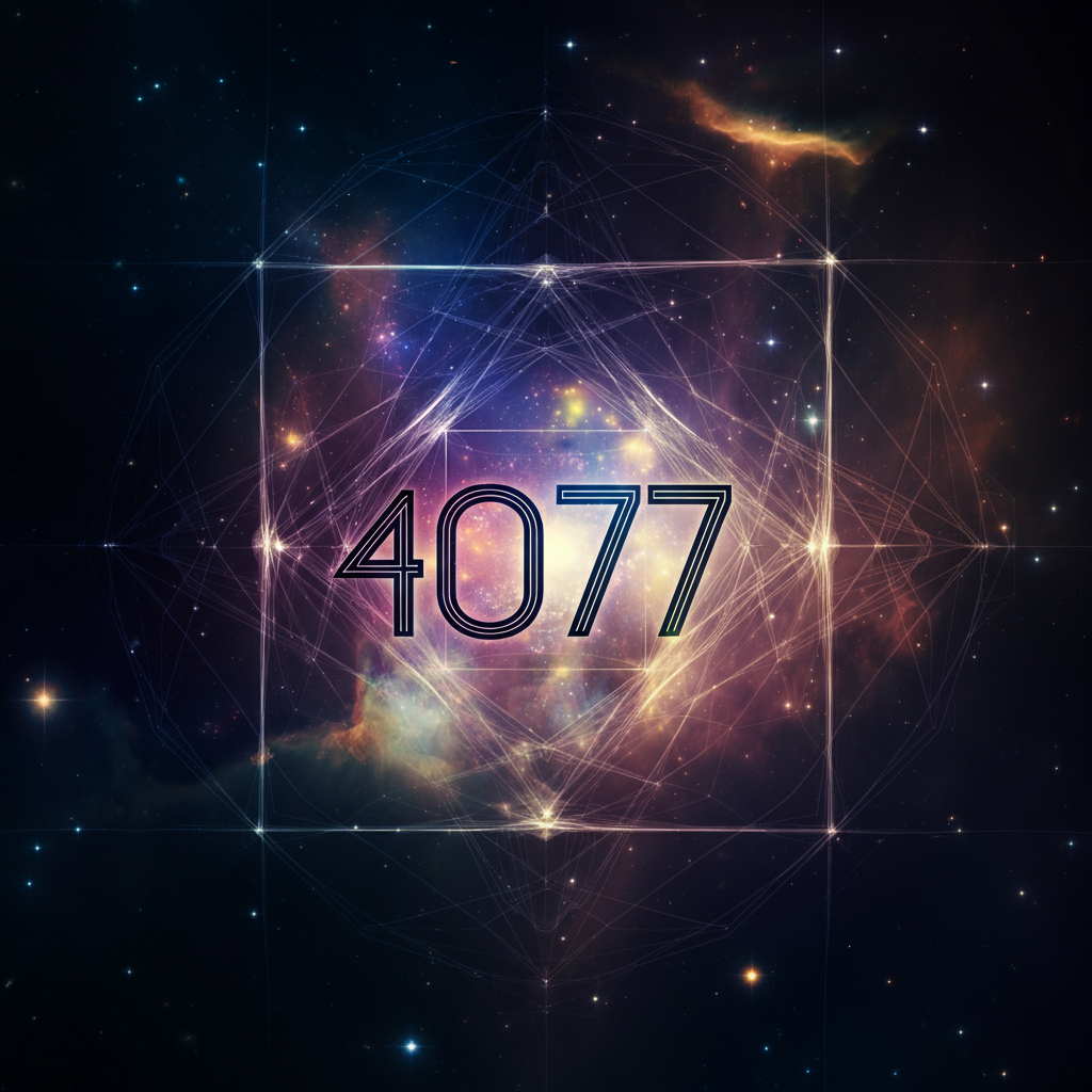 Numerologie 4077 Betekenis ✨