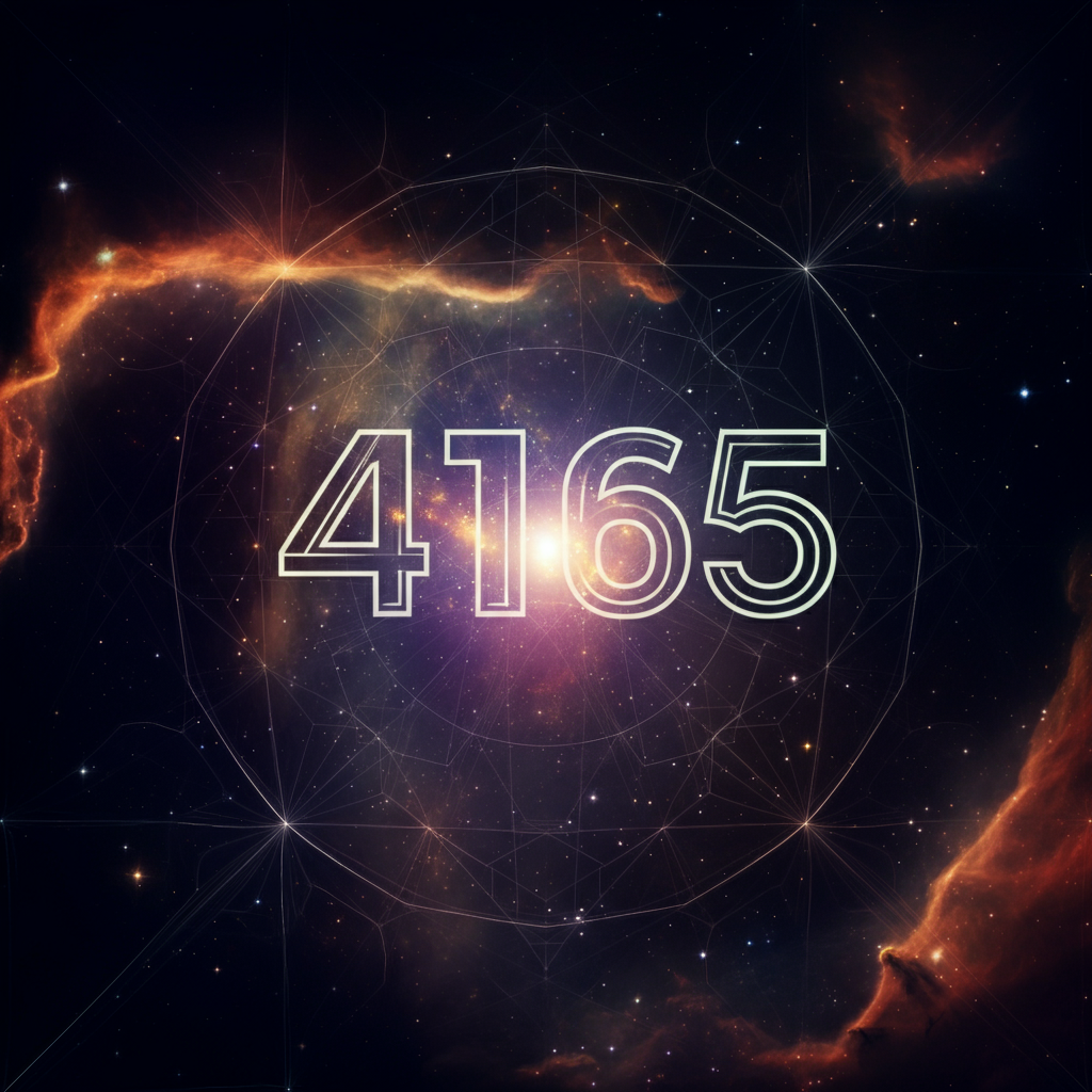 Numerologie 4165 Betekenis ✨