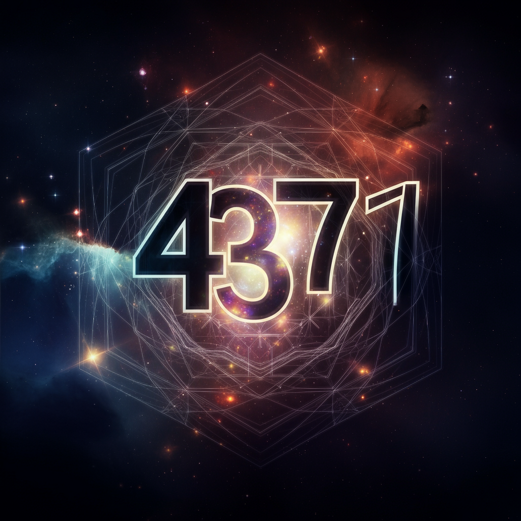 Numerologie 4371 Betekenis ✨