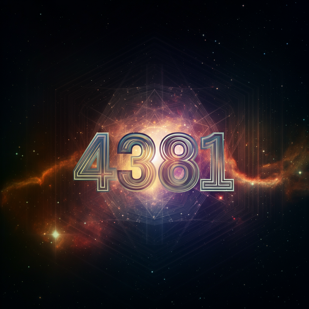 Numerologie 4381 Betekenis ✨