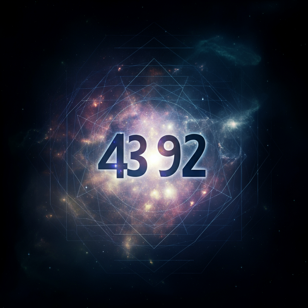Numerologie 4392 Betekenis ✨