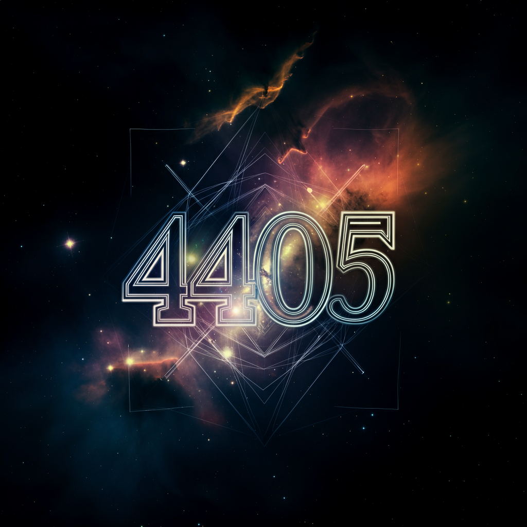 Numerologie 4405 Betekenis ✨