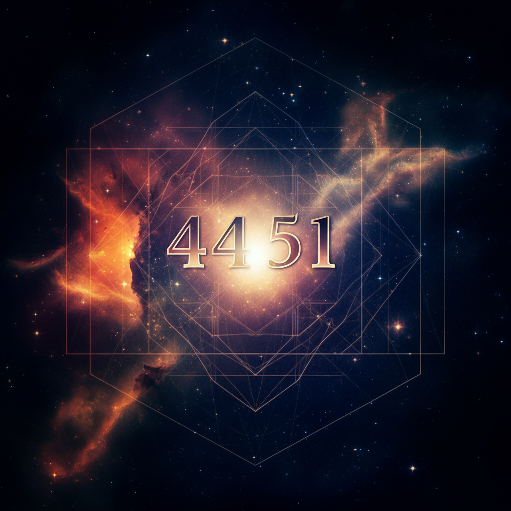 Numerologie 4451 Betekenis ✨