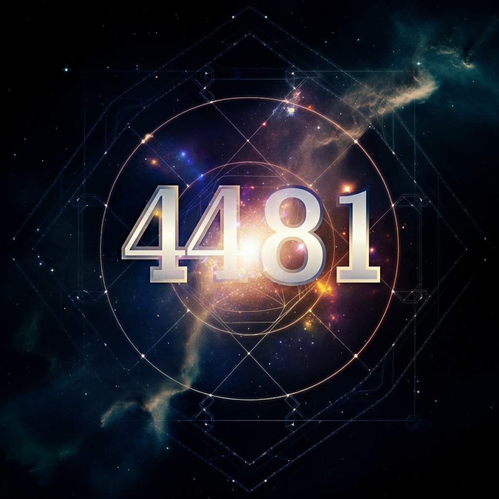Numerologie 4481 Betekenis ✨