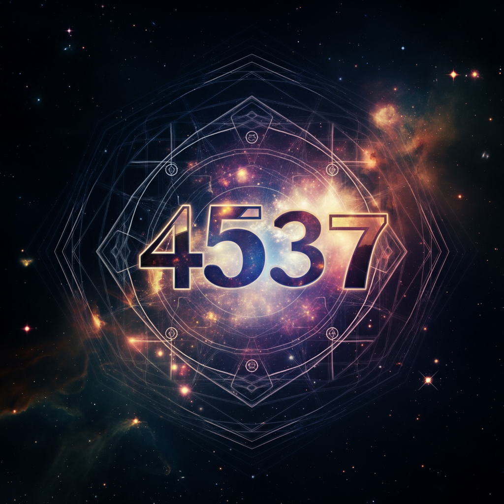Numerologie 4537 Betekenis ✨